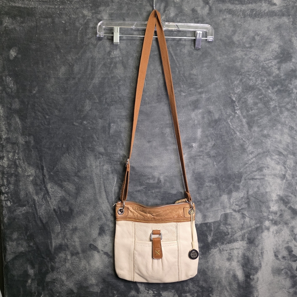 The Sak Cream and Brown Crossbody Bag - Picture 7 of 13